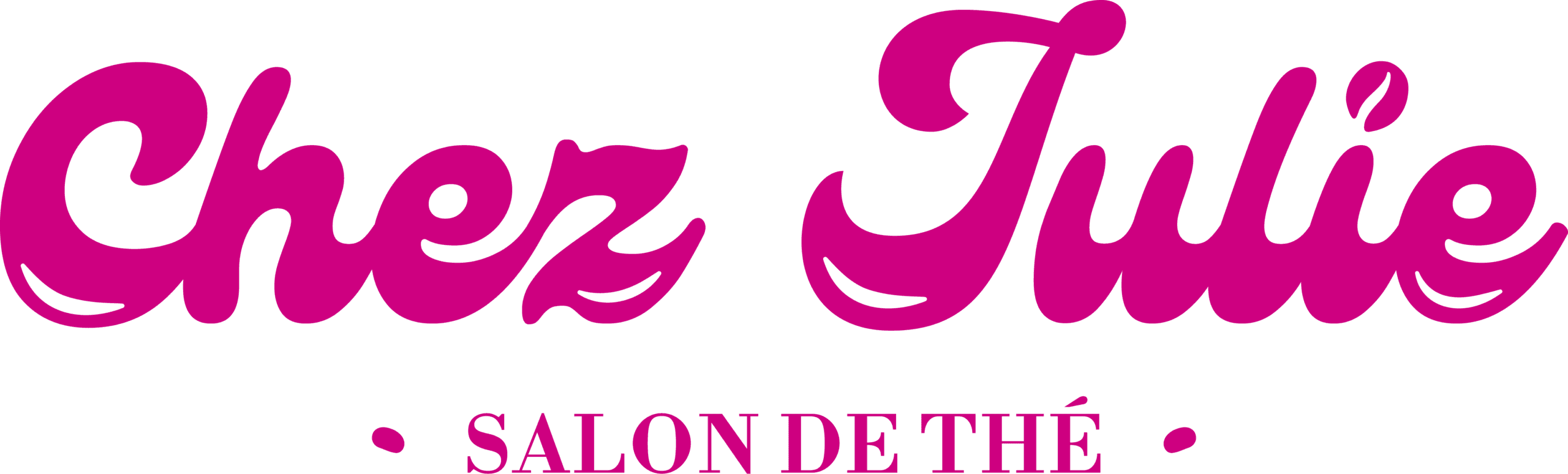 Logo Primaire - Chez Julie - Fuchsia