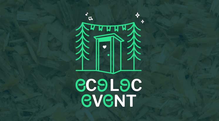 Eco Loc Event : Création du logo, site web vitrine et supports de communication pour un spécialiste des toilettes sèches